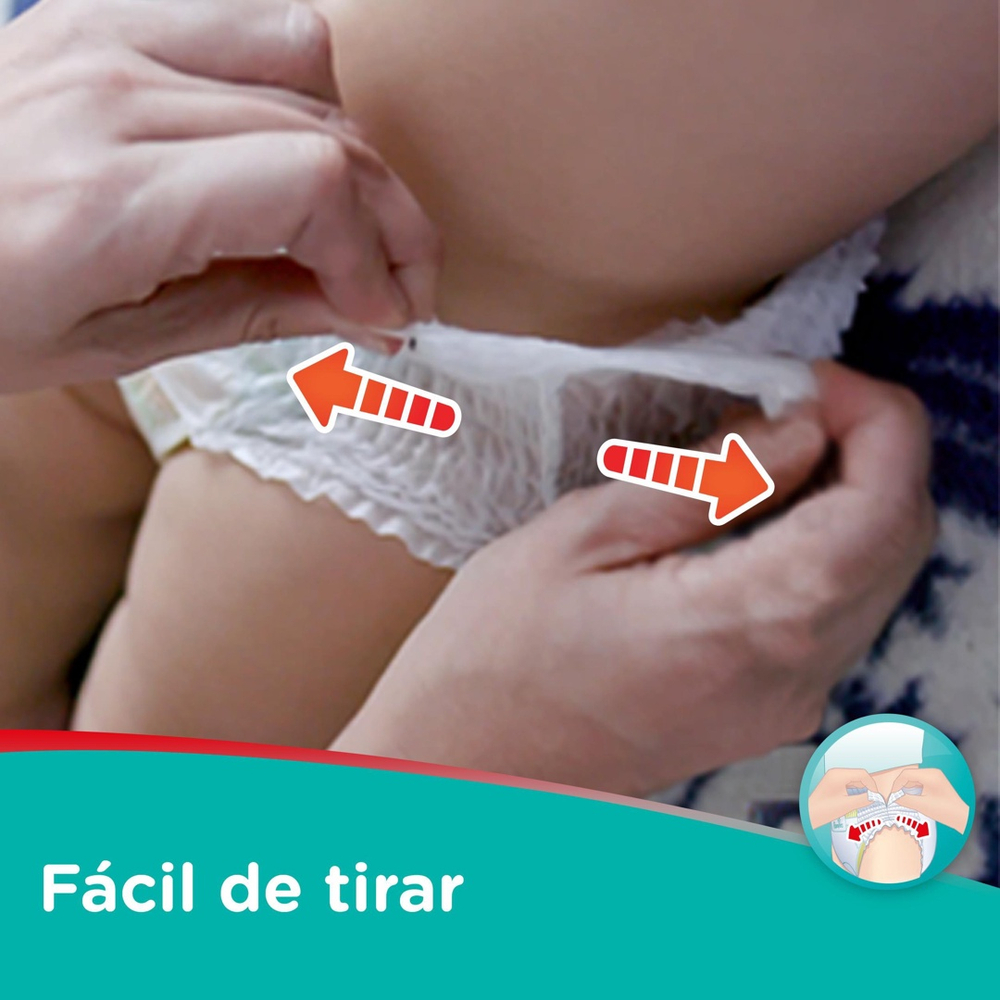 Fralda Pampers Pants Ajuste Total P 26 unidades - Imagem 6