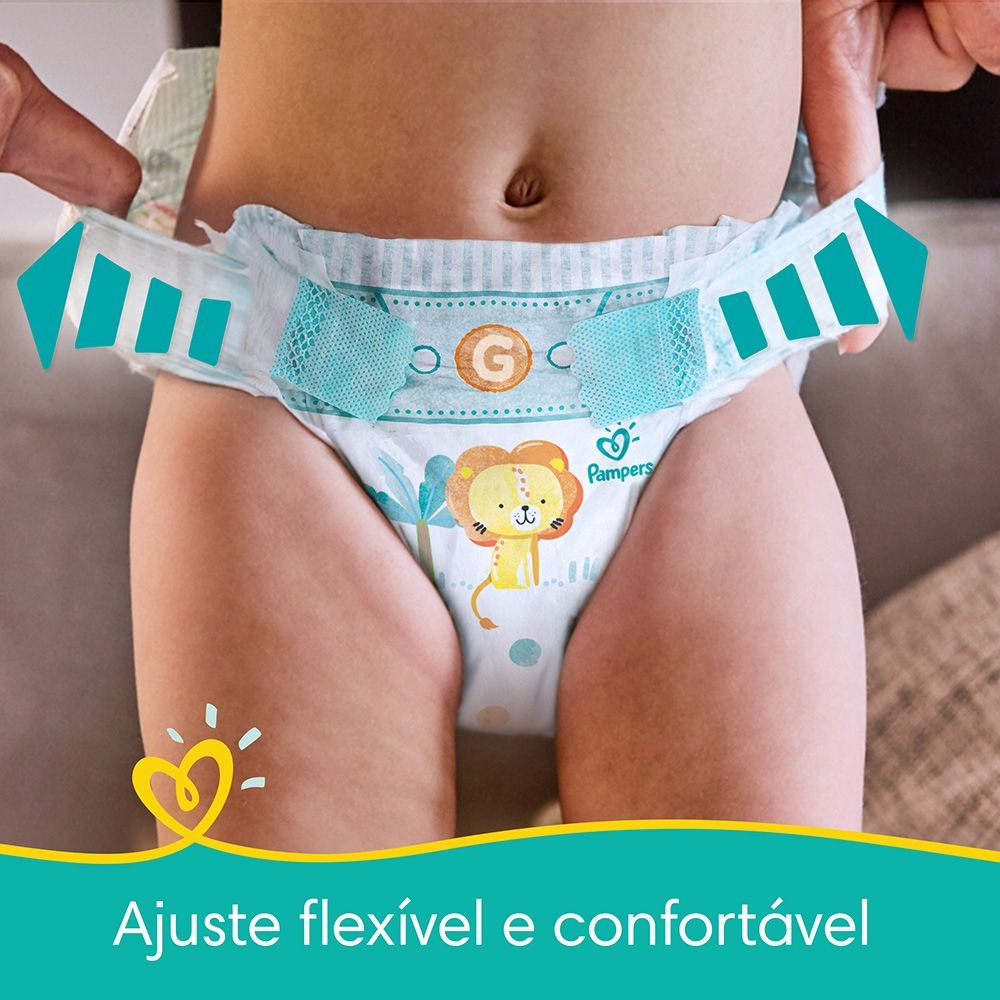 Fralda Pampers Descartável Confort Sec XG - 18 Unidades - Imagem 5
