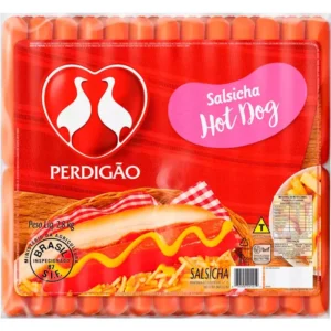 Salsicha para Hot Dog Resfriada Perdigão Pacote 2,8Kg