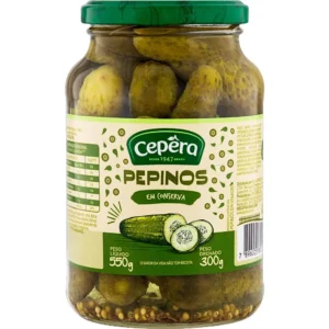 Pepino Cêpera Vidro 300g