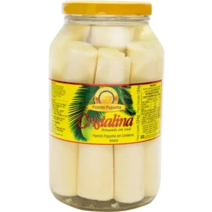 Palmito Pupunha Inteiro Cristalina 1,8Kg
