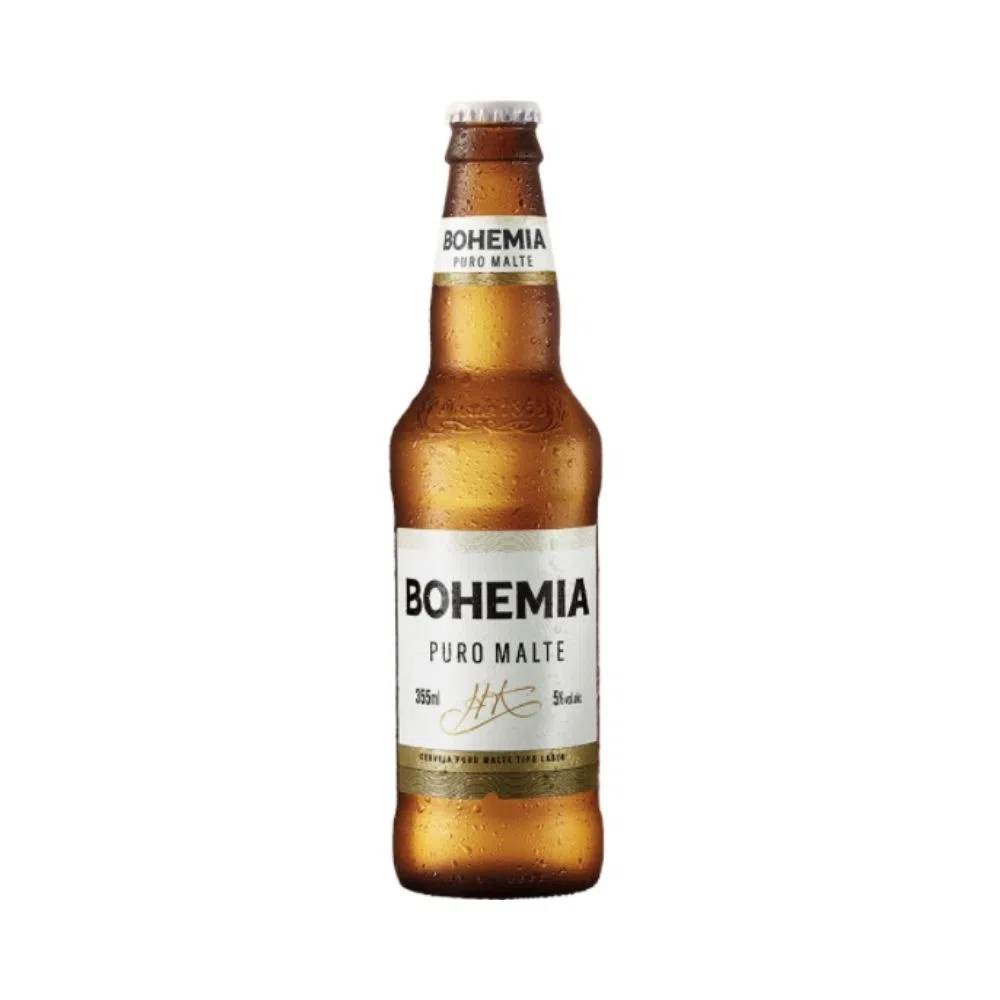 Cerveja Bohemia Puro Malte 355ml Pack (6 unidades) - Imagem 2