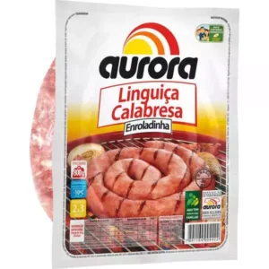 Linguiça Calabresa Enrolada Aurora 800g