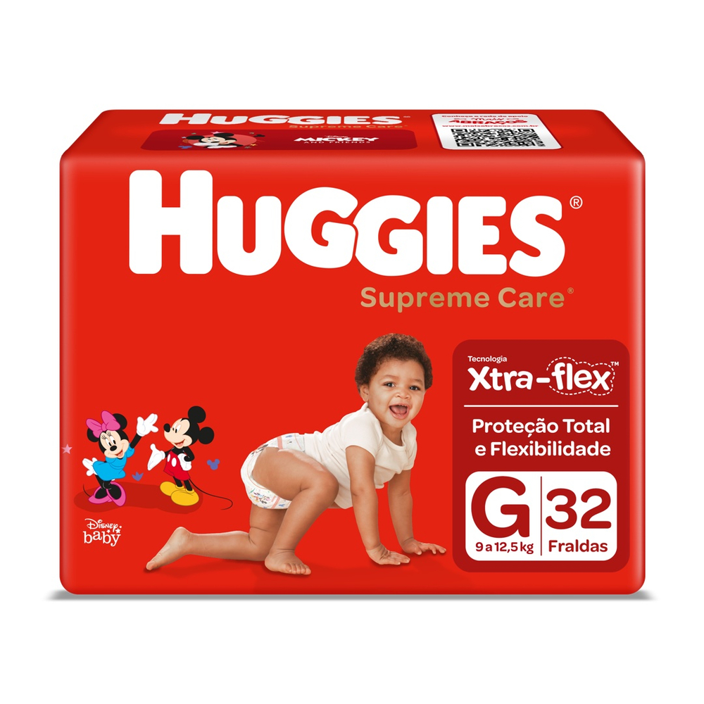 Fralda Huggies Supreme Care G - 32 Fraldas