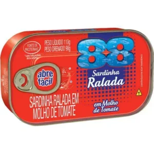 Sardinha Ralada com Tomate 88 110g