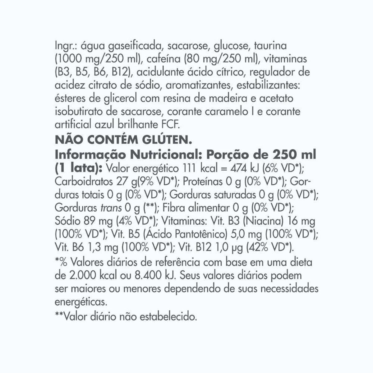 Energético Red Bull Energy Drink Coco & Açai 250 ml 24 latas - Imagem 3