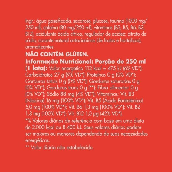 Energético Red Bull Energy Drink Summer Melancia 250 ml (24 latas) - Imagem 3