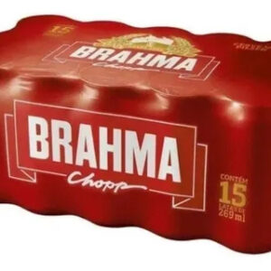 Cerveja Brahma Lata 269ml Pack Com 15 Unidades
