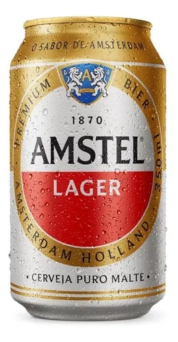 Cerveja Amstel Lata 350 Ml 12 Unidades - Imagem 3