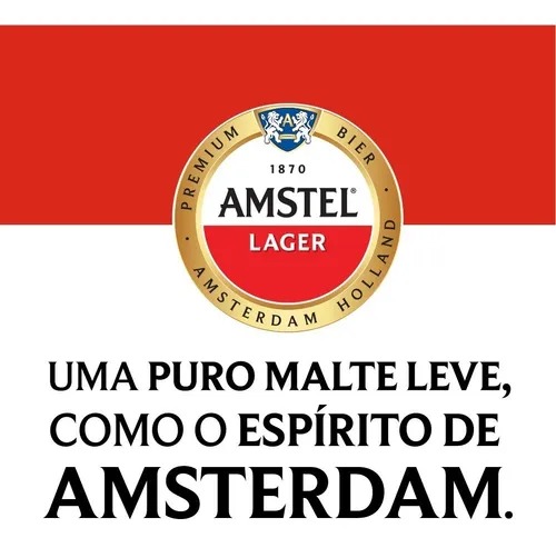 Cerveja Amstel Lata 350 Ml 12 Unidades - Imagem 5