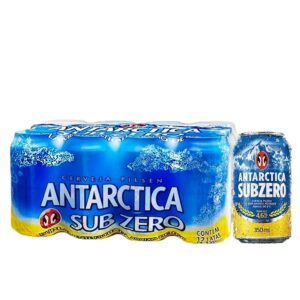 Cerveja Antarctica Sub Zero 350ml Pack (12 Unidades)
