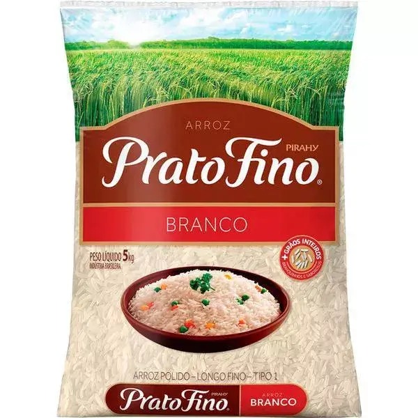 Arroz Tipo 1 Prato Fino 5kg