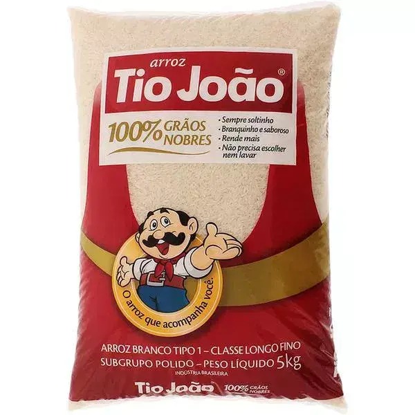 Arroz Tipo 1 Tio João 5kg