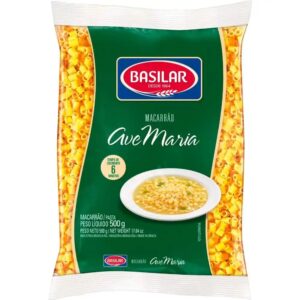 Macarrão Semolado Ave Maria Basilar 500g