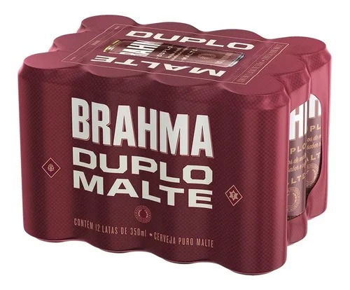 Cerveja Brahma Duplo Malte Lata 350ml - Pack Com 12 Unidades - Imagem 2