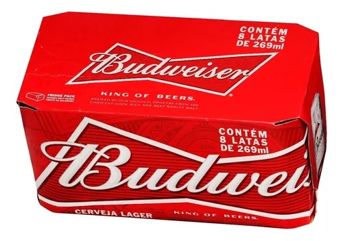 Cerveja Budweiser 269ml Lata - Pack Com 8 Unidades - Imagem 3