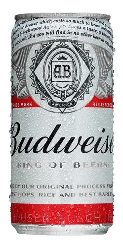 Cerveja Budweiser 269ml Lata - Pack Com 8 Unidades - Imagem 2