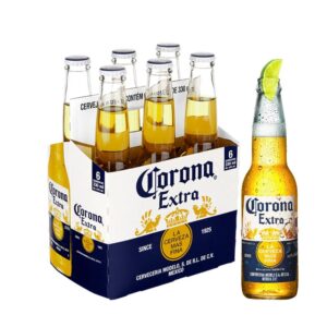 Cerveja Corona Extra Long Neck 330ml Pack (6 unidades)