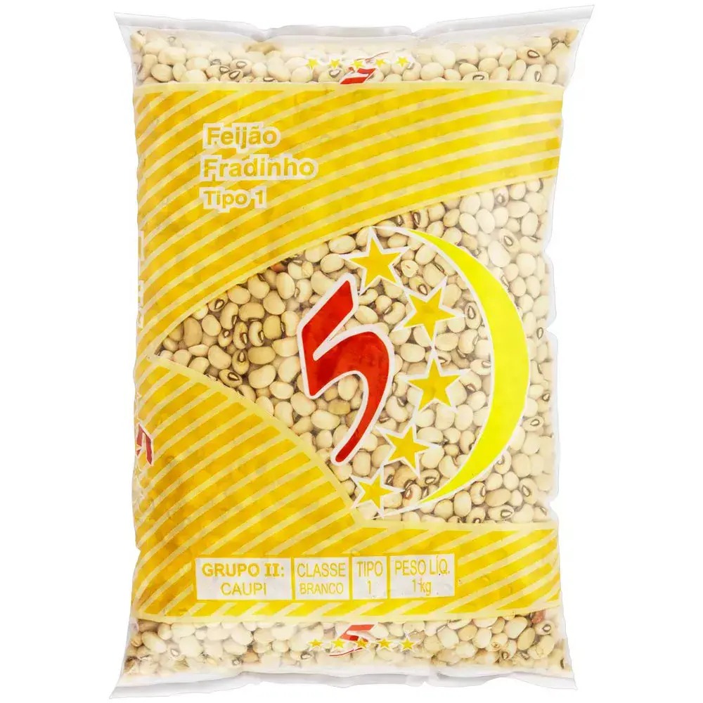 Feijão Fradinho Tipo 1 5 Estrelas 1Kg