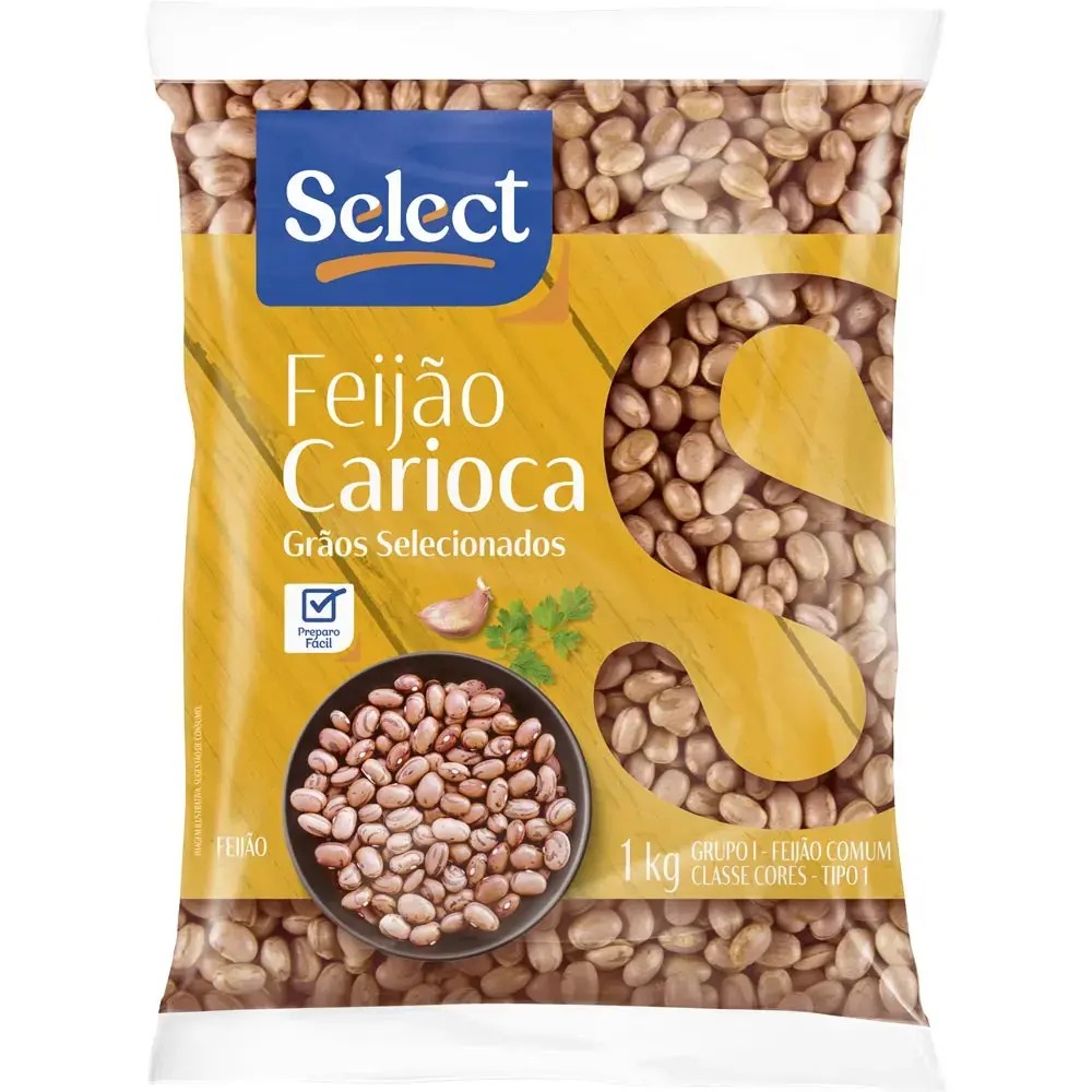 Feijão Carioca Tipo 1 Select 1kg