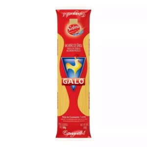 Macarrão com Sêmola Espaguete 8 Galo 500g