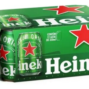 Heineken 350ml Lata - 12 Unidades