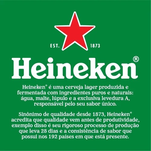 Heineken 350ml Lata - 12 Unidades - Imagem 3