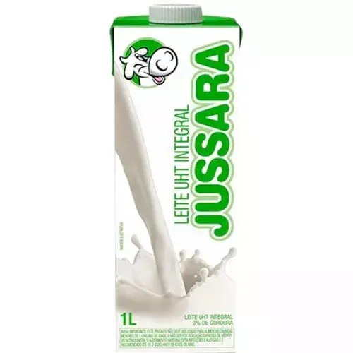 Leite Longa Vida Integral Jussara 1L