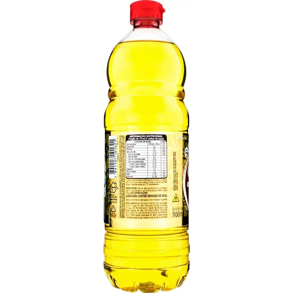 Óleo de Soja Soya Pet 900ml - Imagem 2