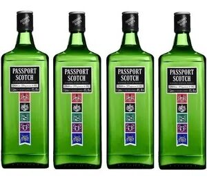 Passport Scotch Whisky Escocês - 6 unidades