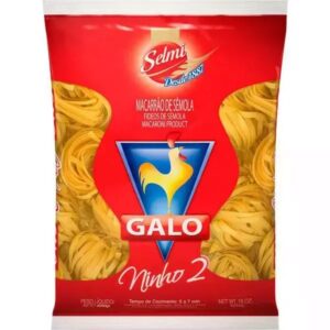 Macarrão de Sêmola Ninho 2 Galo 500g