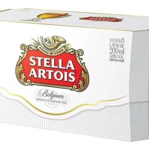 Cerveja Stella Artois 269ml Lata - Pack Com 8 Unidades