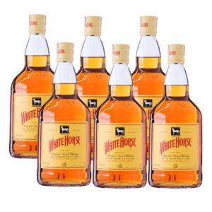 Caixa Whisky White Horse 1000Ml - 6 Unidades