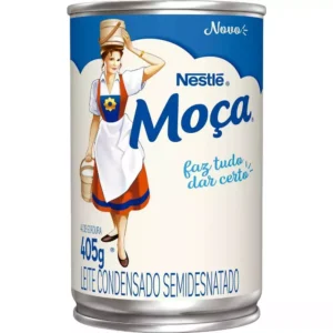 Leite Condensado Semidesnatado Moça 405g
