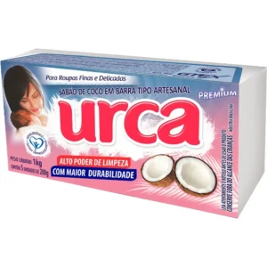 Sabão em Pedra Urca Coco 5 un. 200g