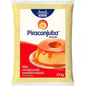 Leite Condensado Semidesnatado Piracanjuba 2,5kg