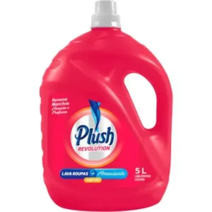 Lava Roupa Líquido com Amaciante Plush Revolution 5L