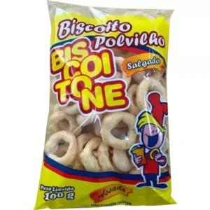 Biscoito de Polvilho Argola Biscoitone 100g