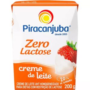 Creme de Leite Piracanjuba Zero Lactose 200g