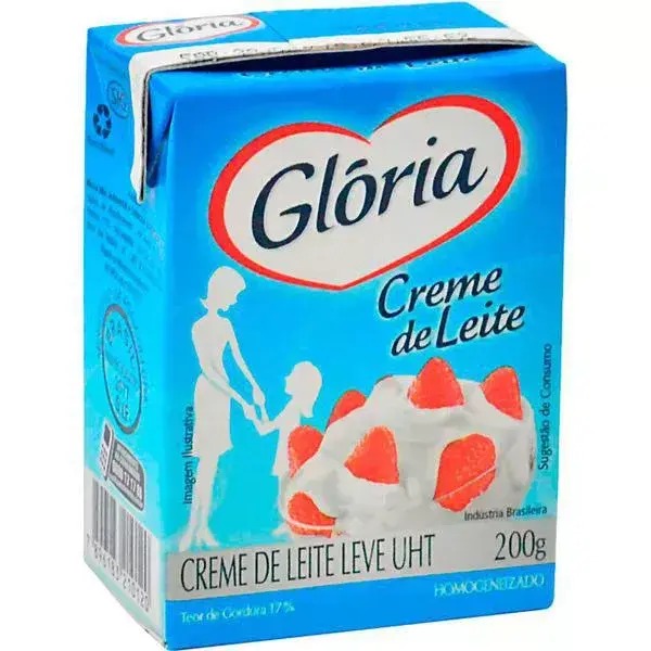 Creme de Leite Glória 200g