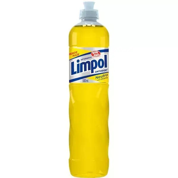 Detergente Líquido Limpol Neutro 500ml - Imagem 2