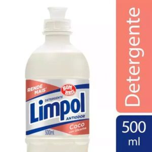 Detergente Líquido Limpol Coco 500ml