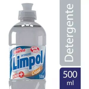 Detergente Líquido Limpol Cristal 500ml