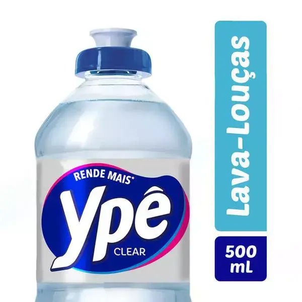 Detergente Líquido Ypê Clear 500ml