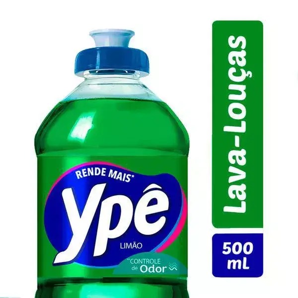 Detergente Líquido Ypê Limão 500ml