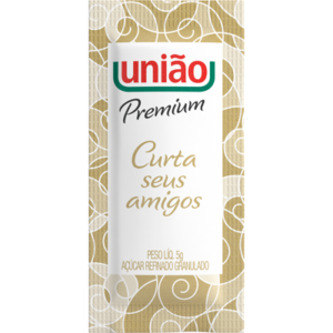 Açúcar Refinado caixa 400 unidades de 5g - União