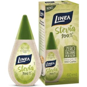 Adoçante Líquido Stevia frasco 60ml - Linea