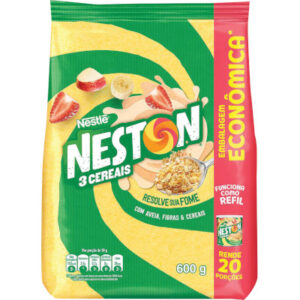 Cereal Infantil 3 Cereais sachê 600g - Nestlé/Neston