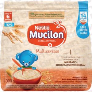 Cereal Infantil Multicereais Pacote 300g - Mucilon
