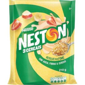 Cereal Infantil sabor 3 Cereais pacote 210g - Nestlé/Neston